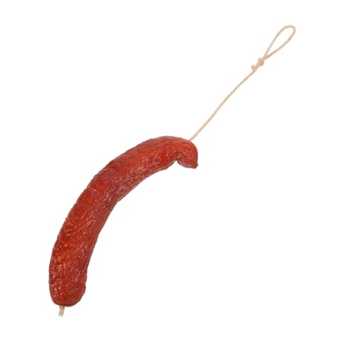 minkissy Wurst-ausstellungsmodell Aus Realistische Deko-Wurst Für Events Fotografie Und Ausstellungen Leicht Langlebig Und Gesundheitlich Unbedenklich Imitiert Echte Trockenwurst Als von minkissy