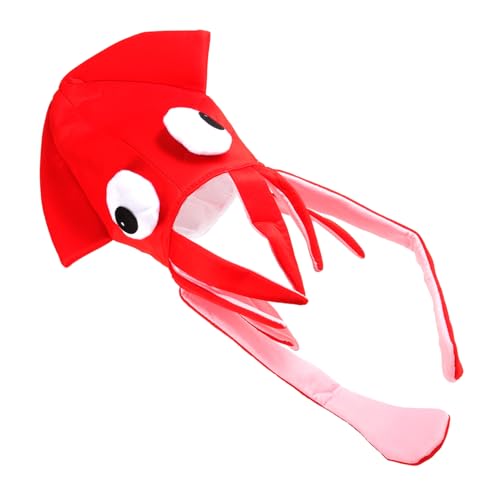 minkissy Velours Tintenfischhut für Performance Lustiger Cartoon Hut für Partys Karneval und Cosplay Einzigartiges und Langlebiges Accessoire für Unvergessliche minkissy Velours Tintenfischhut für Performance Lustiger Cartoon Hut für Partys Karneval und Cosplay Einzigartiges und Langlebiges Accessoire für Unvergessliche von minkissy
