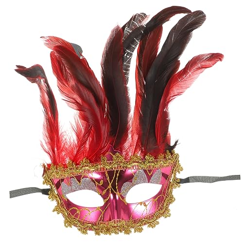minkissy Venezianische Maske Damen Spitzenmaske Fasching Maske Kostüm Party Foto Requisite für und Karneval Rosarot minkissy Venezianische Maske Damen Spitzenmaske Fasching Maske Kostüm Party Foto Requisite für und Karneval Rosarot von minkissy