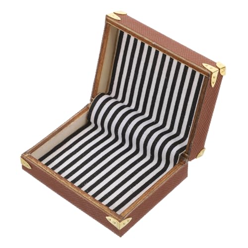 minkissy Vintage Miniatur Koffer für Puppenhaus Robustes Miniatur Gepäck mit Detailliertem Retro Design Kompakte Authentische Puppenhaus Dekoration für Sammler minkissy Vintage Miniatur Koffer für Puppenhaus Robustes Miniatur Gepäck mit Detailliertem Retro Design Kompakte Authentische Puppenhaus Dekoration für Sammler von minkissy