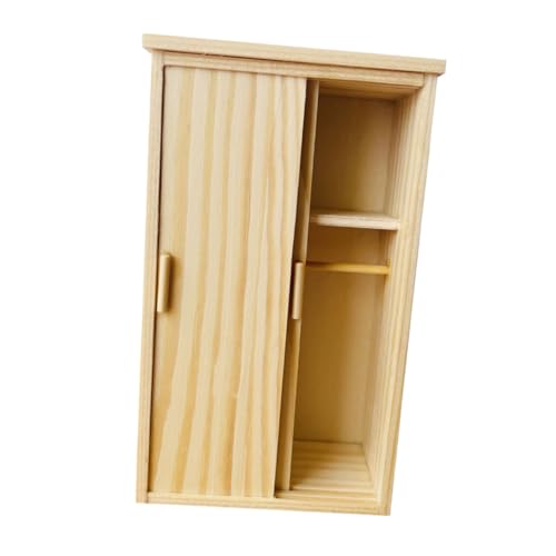 minkissy Vintage Puppenhaus Kleiderschrank für Schlafzimmer Dekoration für Miniaturmöbel Zubehör und Kreative Gestaltungen minkissy Vintage Puppenhaus Kleiderschrank für Schlafzimmer Dekoration für Miniaturmöbel Zubehör und Kreative Gestaltungen von minkissy