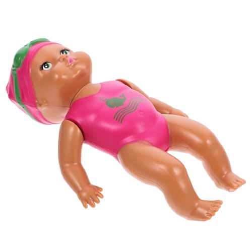 minkissy Wasserfeste Aufzieh Puppen für Schwimmbäder Mini Schwimmdoll für Badespielzeug für Kleinkinder Sorgt für Spaß Beim Planschen Wasser von minkissy