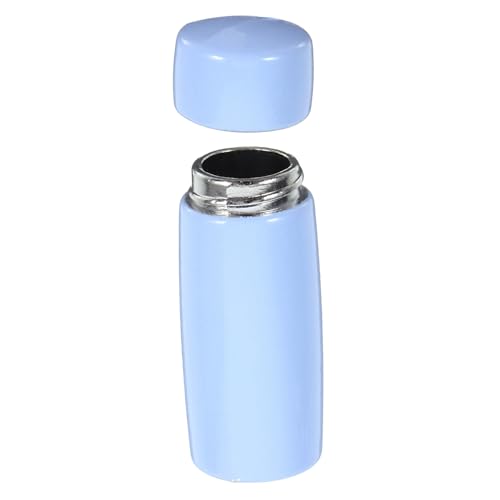 minkissy Wasserflasche Trinkflasche Kinderspielzeug Puppenhaus Küche Simulationsflasche Interaktives Lernspielzeug Fördert Kreativität und Hand Auge koordination Großer Blauer von minkissy