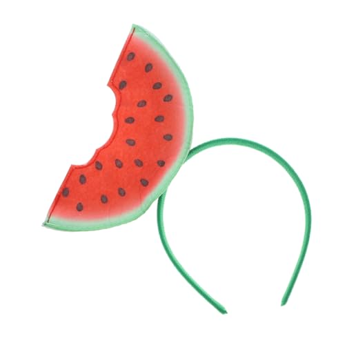 minkissy Wassermelonen Stirnband für Sommer und Hawaiian Partys Design Bequemes Material für Festivals und Kostüme Süßes Accessoire für Unvergessliche von minkissy