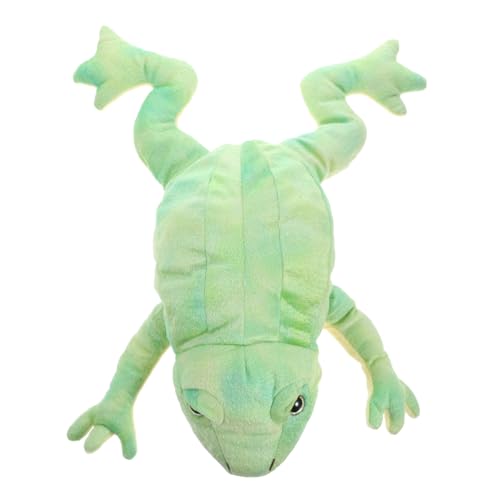 minkissy Weiche Frosch Handpuppe Plüsch Tierhandpuppe für Interaktives Lernspielzeug Fördert Kreativität Motorik und Kommunikation als Geburtstagsgeschenk für Jungen Mädchen von minkissy