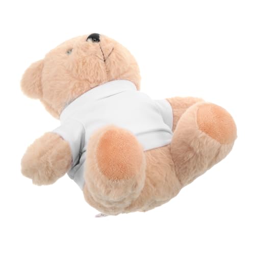 minkissy Weicher DIY Plüschbär mit Leerem T-Shirt Kuscheliges Stofftier für Babypartys Geburtstage Besondere Anlässe Geschenk für Erwachsene minkissy Weicher DIY Plüschbär mit Leerem T-Shirt Kuscheliges Stofftier für Babypartys Geburtstage Besondere Anlässe Geschenk für Erwachsene von minkissy