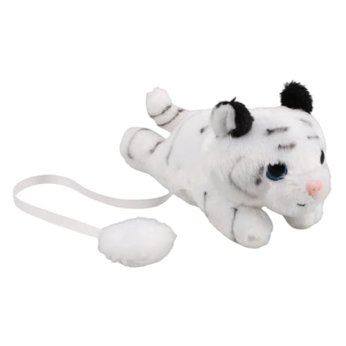 minkissy Weicher Lebensnaher Plüsch Tiger zum Aufsetzen Komfortabler Schulter Dekorationsanhänger für Tierkostüme und Cosplay Partys Weiches Hautfreundliches Material Realistische minkissy Weicher Lebensnaher Plüsch Tiger zum Aufsetzen Komfortabler Schulter Dekorationsanhänger für Tierkostüme und Cosplay Partys Weiches Hautfreundliches Material Realistische von minkissy