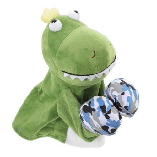 minkissy Weiches Interaktives Tier Handpuppe Boxhandschuh mit Soundeffekt Kindgerechtes Lernspielzeug für Eltern Junge Mädchen Spiel Fördert Koordination und Kreativität Langlebiges von minkissy