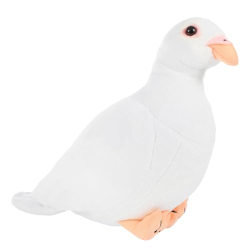 minkissy Weiches Plüsch Tauben Kuscheltier Realistisches Kleines Stofftier aus Langlebigem Baumwollmaterial Niedliche Vogelpuppe für Schlafzimmer und Sofadekoration minkissy Weiches Plüsch Tauben Kuscheltier Realistisches Kleines Stofftier aus Langlebigem Baumwollmaterial Niedliche Vogelpuppe für Schlafzimmer und Sofadekoration von minkissy