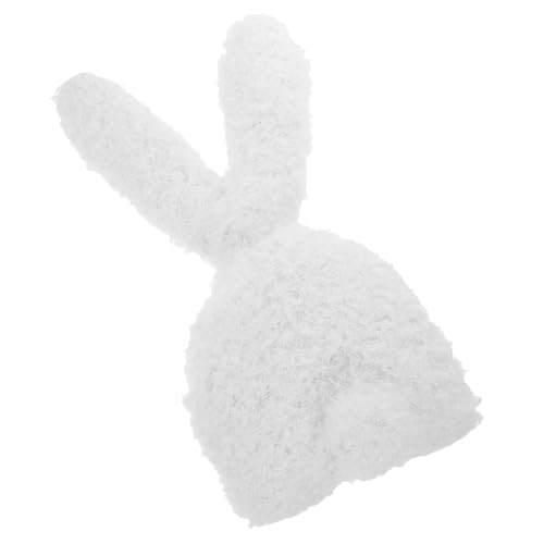 minkissy Weiches Weißes Bunny Plüschspielzeug Kleines Cartoon Kaninchen Kuscheltier Vielseitige Osterdekoration Niedliches für Festliche Wohnraumgestaltung von minkissy