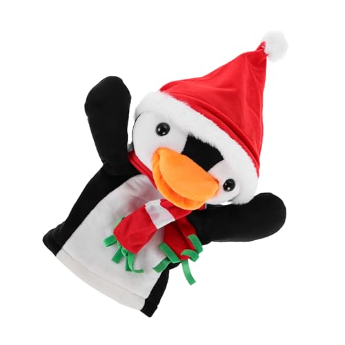 minkissy Weihnachtliche Pinguin Fingerpuppe Plüsch Handpuppe für Kleinkinder Interaktives Erzählspielzeug Charmante Dekoration Weiches Stofftier für Eltern Junge Mädchen Spiele minkissy Weihnachtliche Pinguin Fingerpuppe Plüsch Handpuppe für Kleinkinder Interaktives Erzählspielzeug Charmante Dekoration Weiches Stofftier für Eltern Junge Mädchen Spiele von minkissy