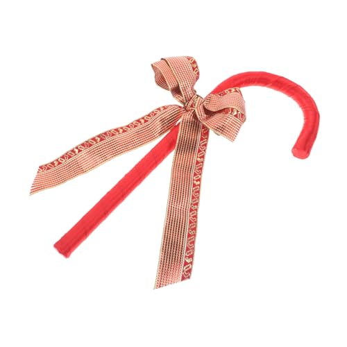 minkissy Weihnachtlicher Deko Gehstock mit Modischem Schleifen Bowknot Vielseitiges Cosplay Accessoire für Karneval Valentinstag und Festliche Kostümierungen Attraktives Design mit minkissy Weihnachtlicher Deko Gehstock mit Modischem Schleifen Bowknot Vielseitiges Cosplay Accessoire für Karneval Valentinstag und Festliche Kostümierungen Attraktives Design mit von minkissy
