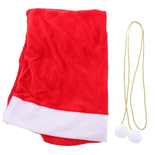 minkissy Weihnachtssäckchen aus Samt weihnachtsmannsack Weihnachtsmann Geschenktasche Geschenkbeutel für Weihnachtspräsente groß Süßigkeiten Weihnachts-Sankt-Sack Santa Kordelzug Stoff von minkissy