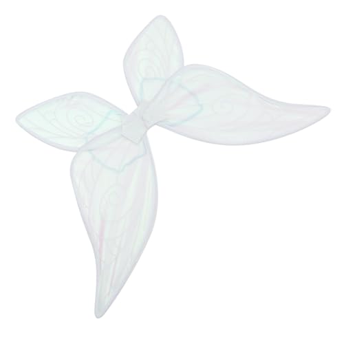 minkissy Weiße Faltbare Weichem Gazestoff Leichte Schmetterlingsflügel für Damen Einfach zu Tragen für Party Cosplay Festival und Bühnenauftritte minkissy Weiße Faltbare Weichem Gazestoff Leichte Schmetterlingsflügel für Damen Einfach zu Tragen für Party Cosplay Festival und Bühnenauftritte von minkissy