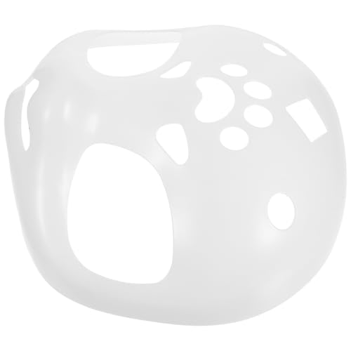 minkissy Weißer Fursuit Kopf Basis Unbemalt Flauschige Tiermaske DIY Blank Furry Kostüm Zubehör für Halloween Cosplay Party Weiche und Langlebige Basis Vielseitig für Themenpartys und DIY minkissy Weißer Fursuit Kopf Basis Unbemalt Flauschige Tiermaske DIY Blank Furry Kostüm Zubehör für Halloween Cosplay Party Weiche und Langlebige Basis Vielseitig für Themenpartys und DIY von minkissy