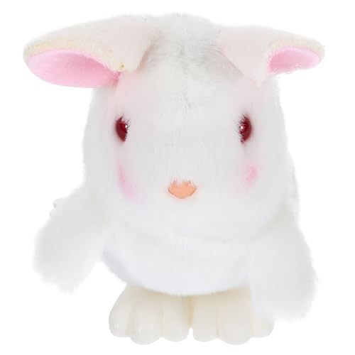 minkissy Wind Up Plüschkaninchen Hüpfendes Ostergeschenk für Interaktives mit Aufziehmechanismus Fördert Geschicklichkeit und Intelligenz für Partys und von minkissy