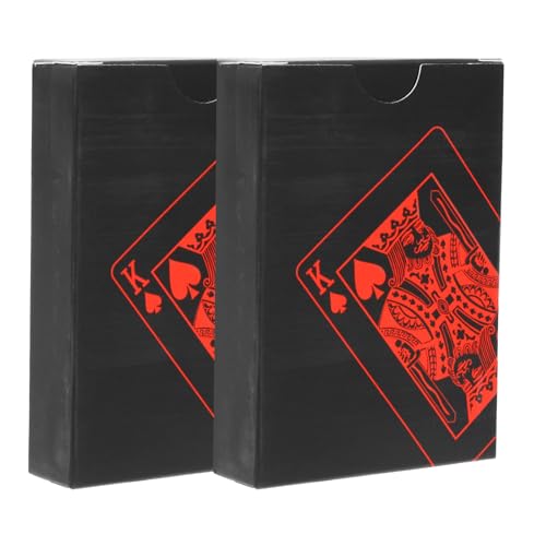 minkissy wasserdichte Pokerkarten Kreative Brettspielkarten Rechteckige Karten für Partys und Reisen Langlebiges Material für Spieleabende minkissy wasserdichte Pokerkarten Kreative Brettspielkarten Rechteckige Karten für Partys und Reisen Langlebiges Material für Spieleabende von minkissy