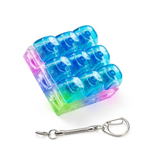 Tastatur-Fidget-Spielzeug – Fidget-Schlüsselanhänger mit LED-Lichttaste, blaue Tastatur, Clicker, Fidget-Spielzeug für Erwachsene, Stressabbau, Tastatur, Zappelklick Tastatur-Fidget-Spielzeug – Fidget-Schlüsselanhänger mit LED-Lichttaste, blaue Tastatur, Clicker, Fidget-Spielzeug für Erwachsene, Stressabbau, Tastatur, Zappelklick von mintcaps