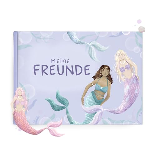 mintkind Freundebuch Meerjungfrau für Mädchen – Schulfreundebuch mit 80 Seiten, Hardcover & Extras – Einschulung Geschenk Grundschule mintkind Freundebuch Meerjungfrau für Mädchen – Schulfreundebuch mit 80 Seiten, Hardcover & Extras – Einschulung Geschenk Grundschule von mintkind
