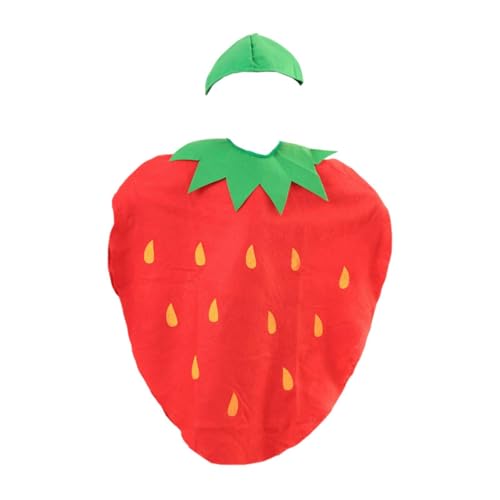 Erdbeerfrucht-Kostüm-Set für Maskerade-Party, Rollenspiel, Stil A Erdbeerfrucht-Kostüm-Set für Maskerade-Party, Rollenspiel, Stil A von misppro