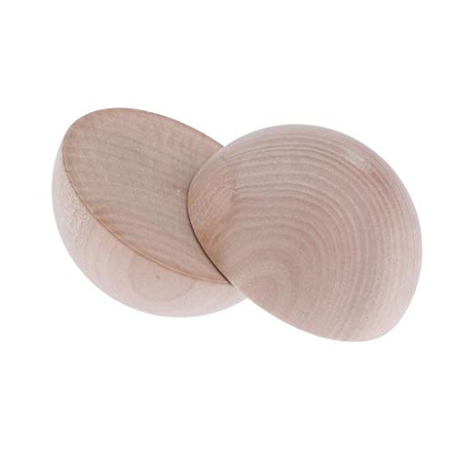Halbkugeln, Halbkugeln, Halbkugeln, Bastelball, Kinder, DIY-Projekt, 7,5 cm, 2 Stück von misppro