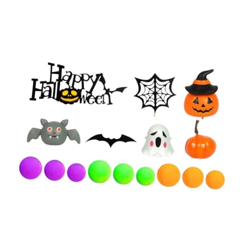 Halloween-Kuchenaufsätze, Partyzubehör, Happy Halloween, Schild, Kuchendekorationen für Cosplay-Partys, Festival, Geburtstag von misppro