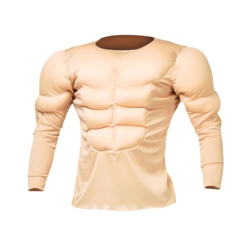 Herren 3D Muskeldruck Kostüm für Cosplay Spaß Halloween Party Rollenspiel Herren 3D Muskeldruck Kostüm für Cosplay Spaß Halloween Party Rollenspiel von misppro