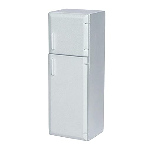 misppro 1/12Miniatur Kühlschrank Kühlschrank Dekoration für Puppenhaus Küche Möbel von misppro