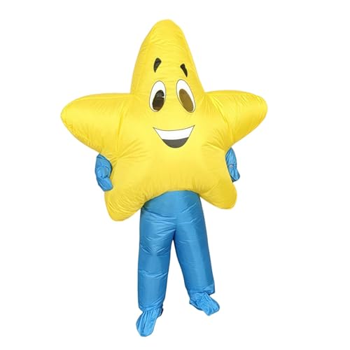misppro Aufblasbares Halloween-Kostüm für Erwachsene, lustig, für Geburtstagsparty, Cosplay, Blau misppro Aufblasbares Halloween-Kostüm für Erwachsene, lustig, für Geburtstagsparty, Cosplay, Blau von misppro