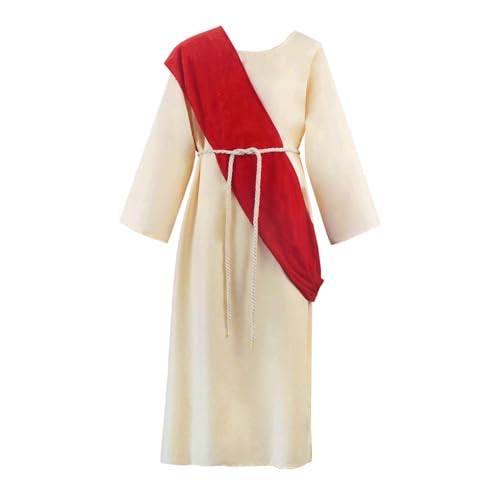 misppro Christlicher biblischer Gewand für Halloween, Erwachsene, antiker griechischer Robe für Auftrittsparty, Größe XL misppro Christlicher biblischer Gewand für Halloween, Erwachsene, antiker griechischer Robe für Auftrittsparty, Größe XL von misppro