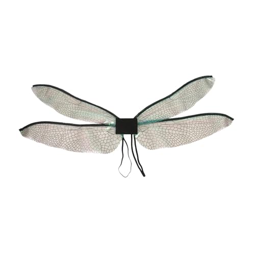 misppro Elfenflügel-Kostüm für Cosplay, mit elastischen Bändern, für Halloween, Festivals, Partys, 73 x 25 cm, Schwarz misppro Elfenflügel-Kostüm für Cosplay, mit elastischen Bändern, für Halloween, Festivals, Partys, 73 x 25 cm, Schwarz von misppro