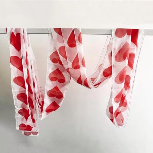 misppro Extra langer Chiffon-Seidenschal Zaubertricks rotes Herzmuster 15 m×16 cm Bühnenparty Zubehör für Zauberer misppro Extra langer Chiffon-Seidenschal Zaubertricks rotes Herzmuster 15 m×16 cm Bühnenparty Zubehör für Zauberer von misppro