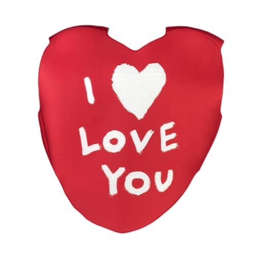 misppro Herz-Kostüm, Rot, Valentinstag, Cosplay, für Jahrestag, Party, Zubehör, Erwachsenen-Liebes-Themen-Outfit, Stil B misppro Herz-Kostüm, Rot, Valentinstag, Cosplay, für Jahrestag, Party, Zubehör, Erwachsenen-Liebes-Themen-Outfit, Stil B von misppro