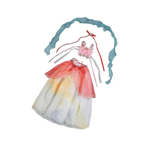 misppro Lolita Puppen-Kleid für 60 cm BJD Kostüm-Set Stilvolle Accessoires Lernspielzeug Geburtstagsgeschenk Foto-Requisiten Gelb Weiß misppro Lolita Puppen-Kleid für 60 cm BJD Kostüm-Set Stilvolle Accessoires Lernspielzeug Geburtstagsgeschenk Foto-Requisiten Gelb Weiß von misppro