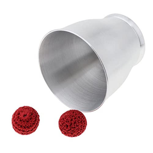 misppro Lustige Aluminium Chop Cup Erscheinende Tasse und Bälle Nahaufnahme Requisiten Zubehör von misppro