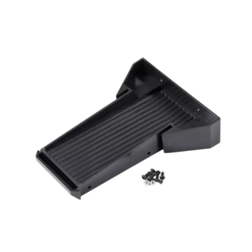 misppro Professionelles 1/10 RC Crawler Car Upgrade Parts Low Center Chassis Ersatz RC geformtes Bett - Schwarz von misppro