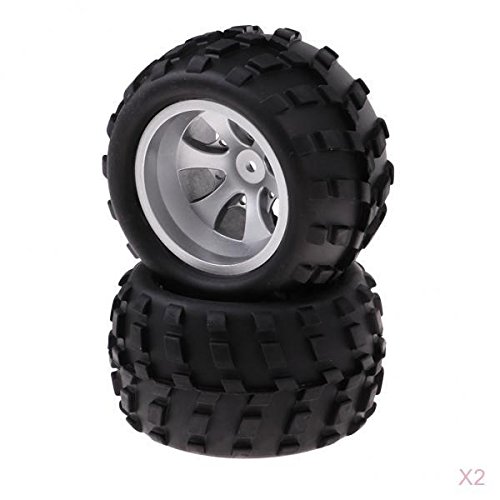 misppro Set/4pc RC Auto Rechts Rad Reifen Reifen für 1/18 Wltoys A979 A979-B A979-A DIY von misppro