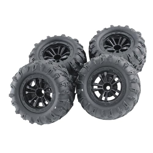 misppro Set mit 4 Gummireifen für RC Cars 1/12 1/14 1/16 Modelle inkl. 124016 und 124017 Hochleistungs-Ersatzreifen von misppro