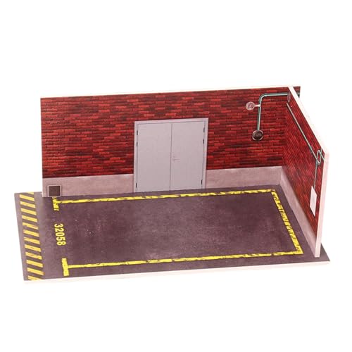 1/32 Scale Toy Car Parking Scene, Diecast Car Display Garage, PVC Automodell Parkplatz Set, Auto Enthusiasts Display Stand, Parkgarage für Sammler, Car Storage Shelf for Bookshelf Gold D 1/32 Scale Toy Car Parking Scene, Diecast Car Display Garage, PVC Automodell Parkplatz Set, Auto Enthusiasts Display Stand, Parkgarage für Sammler, Car Storage Shelf for Bookshelf Gold D von mivceklw