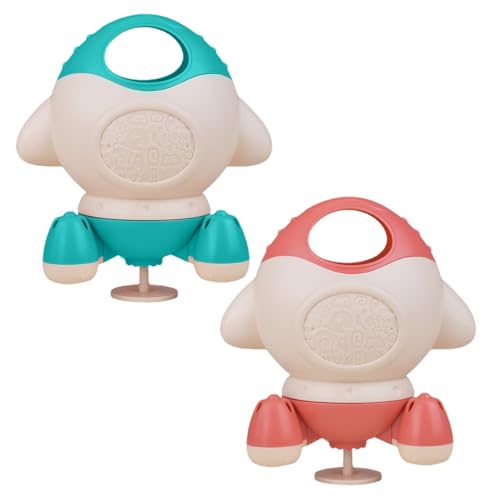 Baby Bath Toys, Rotating aquaRocket, Toddler Tub Sprayer, Cartoon Design, Interactive aquaPlay, Colorful Learning Adventure, Secure Hold & Comfort ABS Material, 5,91 x 5,91 Zoll Baby Bath Toys, Rotating aquaRocket, Toddler Tub Sprayer, Cartoon Design, Interactive aquaPlay, Colorful Learning Adventure, Secure Hold & Comfort ABS Material, 5,91 x 5,91 Zoll von mivceklw