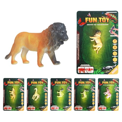 Badespielzeug mit Farbwechsel – 6 Packungen Tiere | sensorische Spielfiguren, pädagogische Wasserspiele für Kinder, Badewanne, Dusche, lustiges Partygeschenk für alle Haustiere von mivceklw