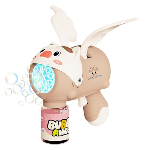 Bubble Maker Toy, Portable Bubble Blower, Kids Foam Machine with Automatic and Lightweight Design for Weddings Birthdays Parties and Indoor Games, 7.09 inches von mivceklw