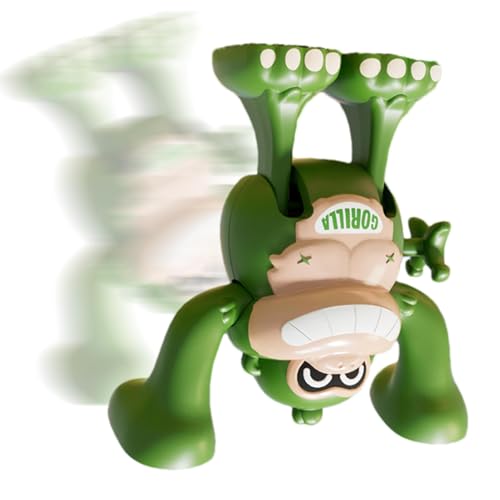 Cartoon Gorilla Wind Up Toy, Cute Animal Stunt Somersault Toys, 360° Flipping Gorilla Wind Up Toys for Kids, Interactive Kids Toys for , Fun Playtime for Boys and Girls, Monkey Flipping Action Cartoon Gorilla Wind Up Toy, Cute Animal Stunt Somersault Toys, 360° Flipping Gorilla Wind Up Toys for Kids, Interactive Kids Toys for , Fun Playtime for Boys and Girls, Monkey Flipping Action von mivceklw