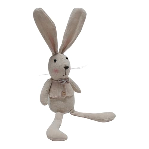 Easter Bunny Doll, Cute Sitting Bunny Doll, Big Ears Easter Bunny, Natural Linen Rabbit Doll, Stuffed Animal Bunny Doll, Easter Bunny for Bedroom, Spring Bunny Decorations, Linen Rabbit Doll for Easte Easter Bunny Doll, Cute Sitting Bunny Doll, Big Ears Easter Bunny, Natural Linen Rabbit Doll, Stuffed Animal Bunny Doll, Easter Bunny for Bedroom, Spring Bunny Decorations, Linen Rabbit Doll for Easte von mivceklw