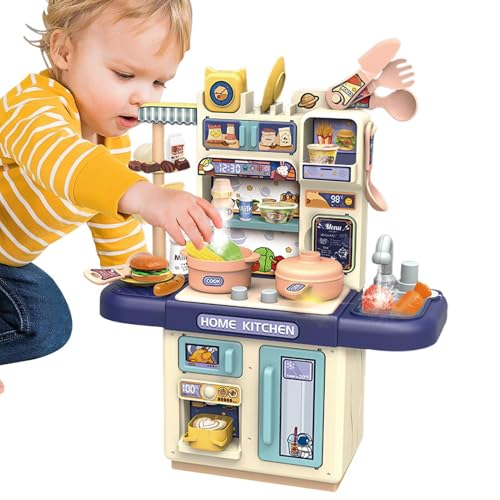 Entzückendes Design Kitchen Set, Kids Cooking Set, Pretend Kitchen, Decorative Kitchen Cookware 30 x 13,5 x 36 cm for Kids, Present, Indoor, Living Room, Pink, Blue Color Entzückendes Design Kitchen Set, Kids Cooking Set, Pretend Kitchen, Decorative Kitchen Cookware 30 x 13,5 x 36 cm for Kids, Present, Indoor, Living Room, Pink, Blue Color von mivceklw