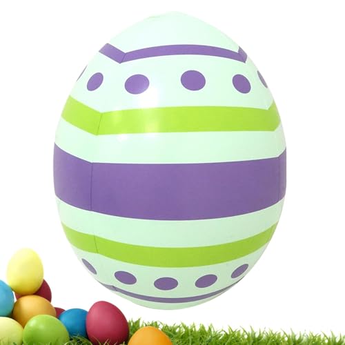 Festliche, aufblasbare Ostereier für Zuhause, Arbeitsplatz, Gartendekoration, kreative Blow Up Easter Eggs für Osterfeier, bunte aufblasbare Eggs für Partys, Yard Decor und Festliche, aufblasbare Ostereier für Zuhause, Arbeitsplatz, Gartendekoration, kreative Blow Up Easter Eggs für Osterfeier, bunte aufblasbare Eggs für Partys, Yard Decor und von mivceklw