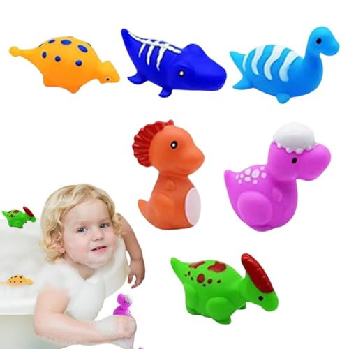 Floating Dinosaur Bath Toys, 6X Light Up Floating Bathtub and Pool Shower Games, Baby Bathtime Tub Toy for Swimming Pool Parties, Pool Favors, Play for and Kids Floating Dinosaur Bath Toys, 6X Light Up Floating Bathtub and Pool Shower Games, Baby Bathtime Tub Toy for Swimming Pool Parties, Pool Favors, Play for and Kids von mivceklw