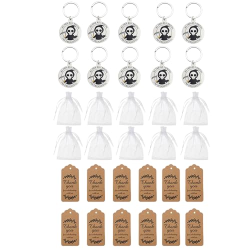 Horror Schlüsselanhänger-Set, Halloween-Schlüsselring, Charm, niedliche Tiny Figur, Zubehör, Spooky Spielzeug, ideal für Backpacks, Schule, Geburtstag, Klassenzimmer, Dekoration, 12-teilig Horror Schlüsselanhänger-Set, Halloween-Schlüsselring, Charm, niedliche Tiny Figur, Zubehör, Spooky Spielzeug, ideal für Backpacks, Schule, Geburtstag, Klassenzimmer, Dekoration, 12-teilig von mivceklw