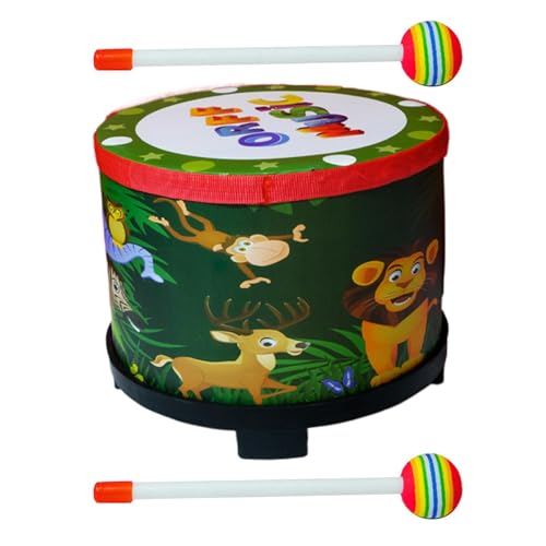 Kids Hand Drum, Child Rhythm Drum Toy, Educational Musical Instrument with Wooden Sticks, Interactive Play for Performances, Parties, Festivals, Learning Fun, 7.87x6.69 Inches Kids Hand Drum, Child Rhythm Drum Toy, Educational Musical Instrument with Wooden Sticks, Interactive Play for Performances, Parties, Festivals, Learning Fun, 7.87x6.69 Inches von mivceklw