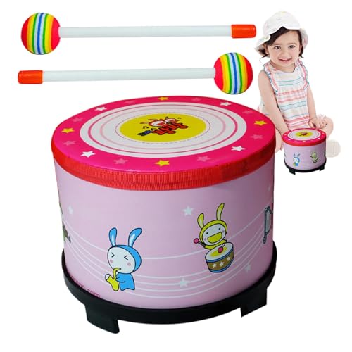 Kids Hand Drum, Child Rhythm Drum Toy, Educational Musical Instrument with Wooden Sticks, Interactive Play for Performances, Parties, Festivals, Learning Fun, 7.87x6.69 Inches Kids Hand Drum, Child Rhythm Drum Toy, Educational Musical Instrument with Wooden Sticks, Interactive Play for Performances, Parties, Festivals, Learning Fun, 7.87x6.69 Inches von mivceklw